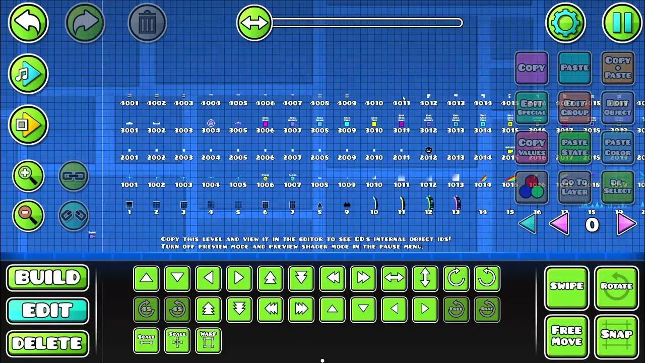 Geometry dash 2 2 internal object ids updated 2023 youtube