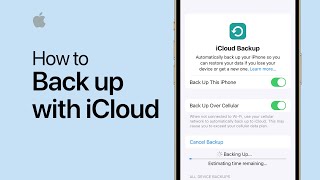 How to back up your iPhone to iCloud | Apple Support