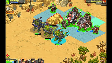 Battle Nations - Mechanized Trooper R7 vs Raider