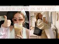 VLOG: packing for road trip, organizing my makeup, trying Starbucks drinks!