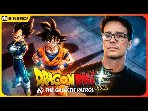 Thumbnail do vídeo: MEU DEUS! DRAGON BALL SUPER VOLTOU - Trailer [The Galactic Patrol]