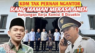 APA MAKSUDNYA COBA? KANG MAMAN SEBUT ANEH SAAT KANG DEDI MULYADI TAK NGANTOR