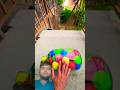 Amazing video couler ful bols #satisfying #experiment #shortvideo