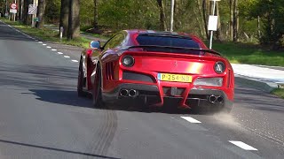 Supercars Accelerating! CRAZY F12 N-Largo S, Twin Turbo Huracan LP850-4, SF90, G-Power M850i, R8 V10