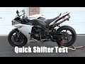 Yamaha R1 Danos QuickShifter Test &amp; Review -  Dano&#39;s Performance Quick Shifter Test on Yamaha R1