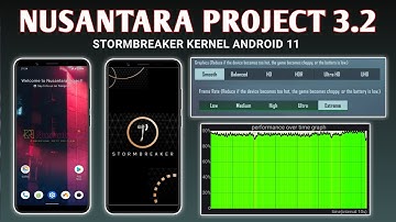 REVIEW NUSANTARA PROJECT 3.2 + STORMBREAKER V5 KERNEL REDMI NOTE 8 GINKGO CUSTOM ROM GAMING
