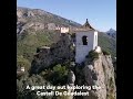 A great day out exploring the El Castell De Guadalest with beautiful scenery. ✅Food ✅ 2 Scoopies ✅