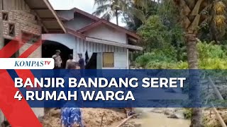 Banjir Bandang Melanda Pasaman Barat, 10 Rumah Rusak Berat dan 69 Warga Mengungsi