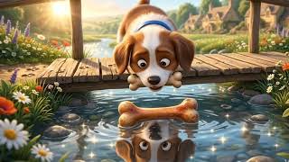 Greedy Dog 🐶 story #Telugu story #AI generated video