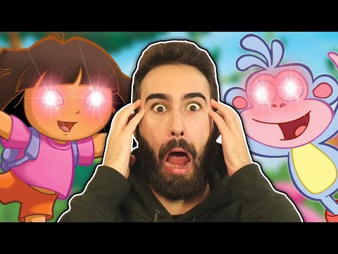 Grown Man Watches DORA THE EXPLORER For The First Time!