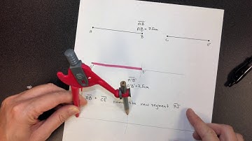 Constructions #1   Copy Add Subtract segments