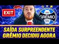 🔵MARTELO BATIDO ! DIREÇÃO DEFINIU AGORA E PEGA TORCIDA DE SURPRESA ! NOTICIAS DO GRÊMIO HOJE