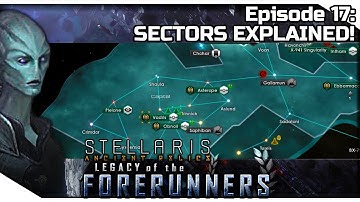 STELLARIS Ancient Relics — Legacy of the Forerunners 17 | 2.3.2 Wolfe Gameplay - SECTORS EXPLAINED!