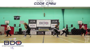 Code Crew | BDO Streetdance Championships