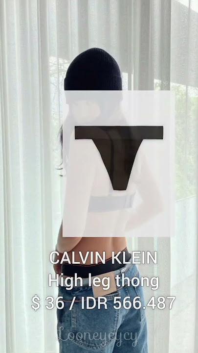 Jennie with Calvin Klein