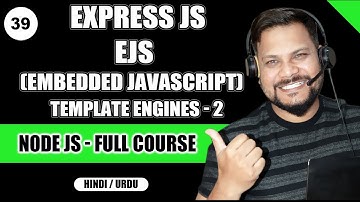 EJS Template Engines: Dynamic Web Development  - 2 | Node JS Tutorials/FullCourse in Hindi/Urdu #39
