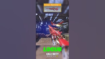 LOCUS RED COMET First Look in CODM💀