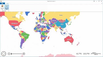 DevExpress WinForms Map: Vector Data