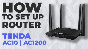 ✅ How to Set Up Tenda AC10 | How to Setup Tenda AC1200 AC10 WiFi Router