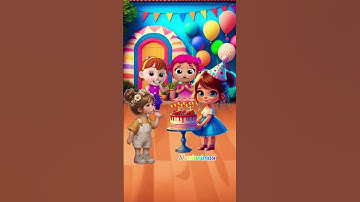 Thumbnail of Happy birthday to you song #shortsvideo #catlovers