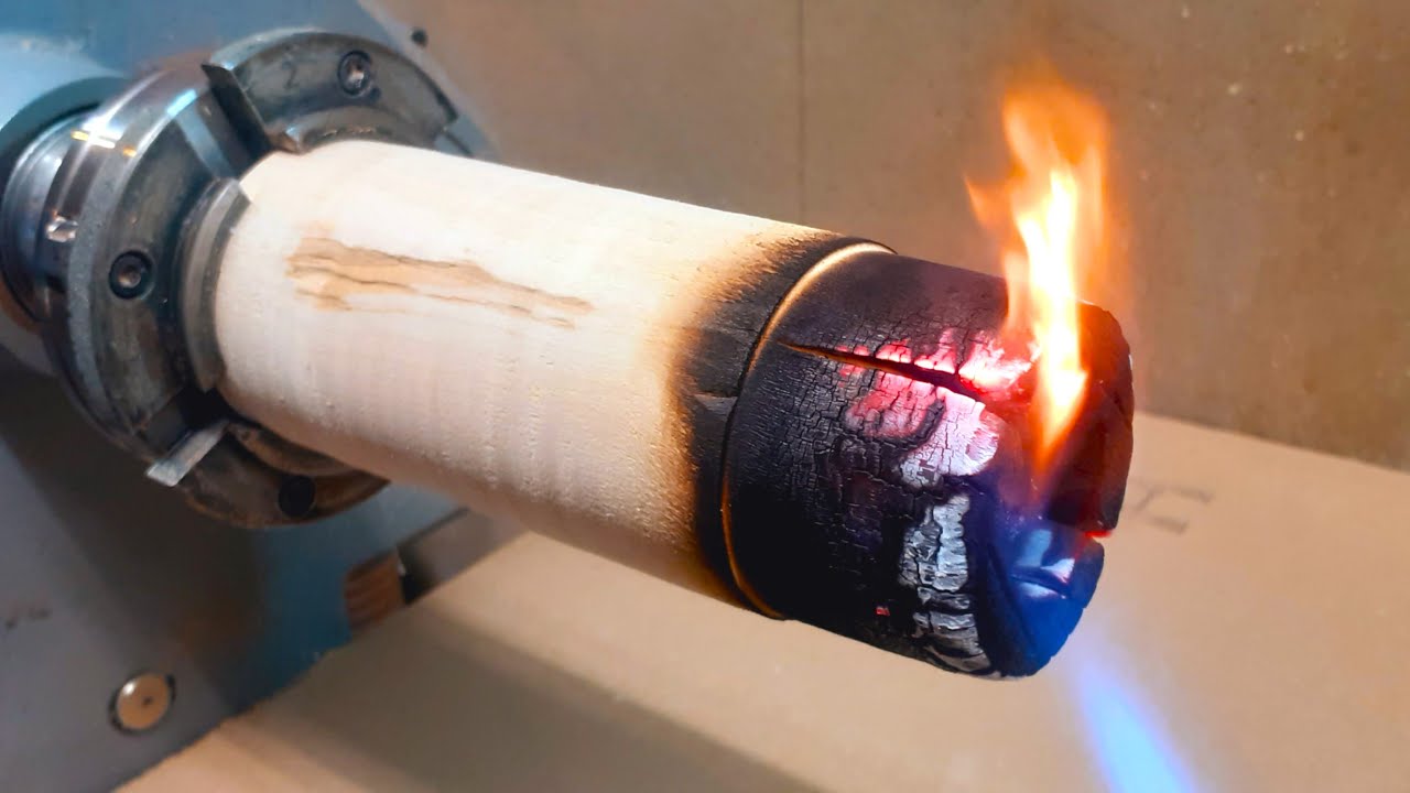 Woodturning - Fire Wood🔥 !!