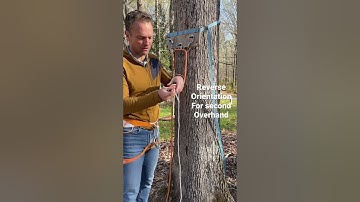 Rappel the full rope length with a tagline rappel #rockclimbing #rappelling #multipitch