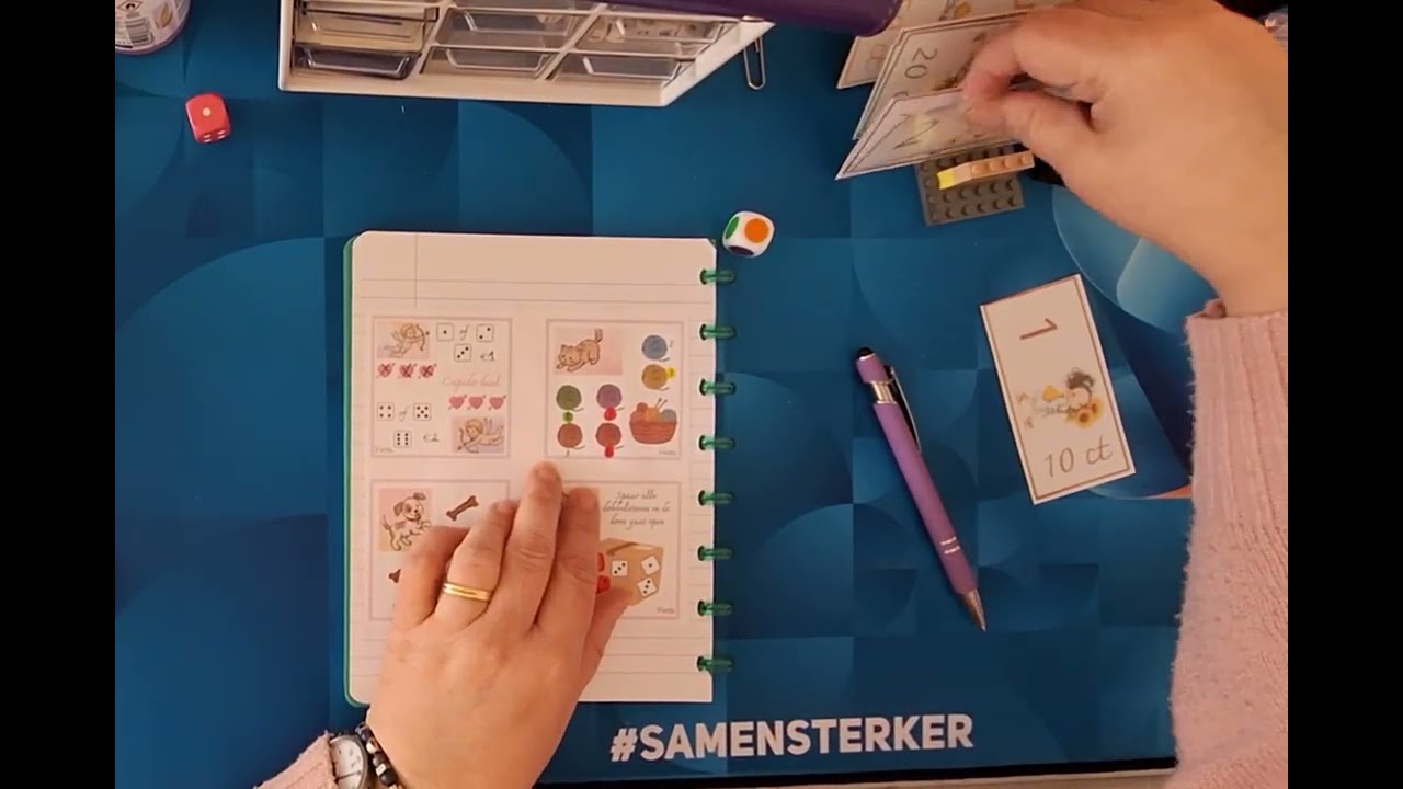 Feb/2 Hoe ik aan mijn februari doelen werk- Crimebinder-Valentijnsbox- A6 #lowbudgetkanaal