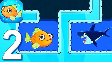 Save The Fish! - Gameplay Walkthrough Part 2 Levels 52-80 (Android) - All New Levels Solution HD