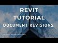 Revit Tutorial - Use document revisions