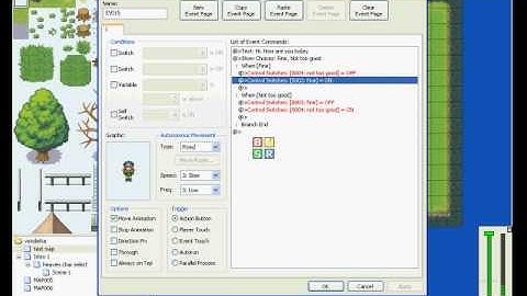 Rpg Maker XP Tutorial:NPC behavior