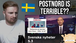 Reaction To Svenska nyheter - Postnord (Swedish Satire)