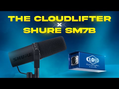 shure mv7　と　cloudlifter cl-1　２点セット shure mv7 と cloudlifter cl-1 2点セット Shure SM7B Dynamic