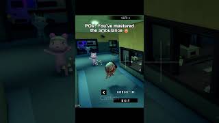 POV: You've mastered the ambulance ๐ #animalhospital #roblox #usa