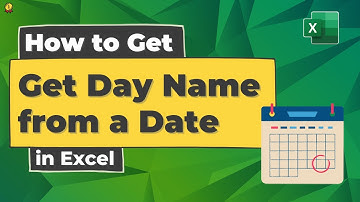 Get Day Name from a Date | Excel Formulas