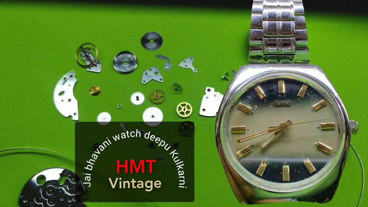 HMT WATCH SERVICING (vintage) YouTube