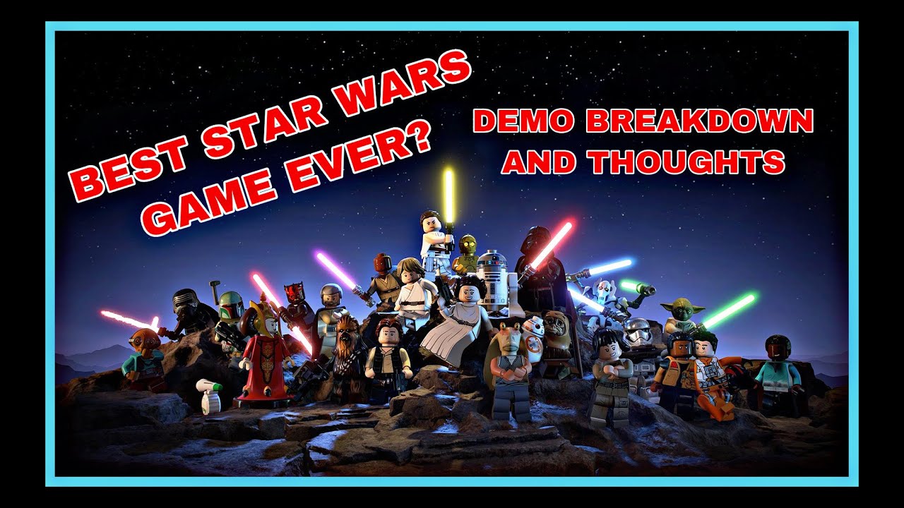 Best Star Wars Game EVER?!?! | Lego Star Wars the Skywalker Saga Demo Gameplay Breakdown