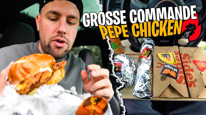 J'ai craqué... Je me démonte le bide chez Pepe Chicken (je teste le nouveau Burger Bretzel)