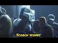 All clone commando scorch scenes  clone wars bad batch season 12