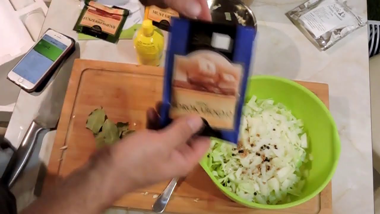 1416. Savanyúkáposzta, erjesztés, fermentálás 1-2 nap alatt? 🥦⏱
