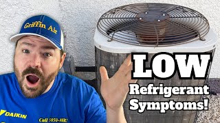 AC LOW on Refrigerant! How To Know!