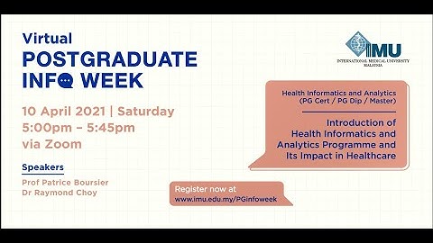 Introduction of Health Informatics and Analytics Programme and its Impact in Healthcare