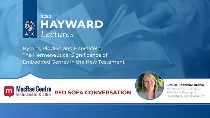 Conversation with Dr. Jeannine Brown - 2022 Haywar...
