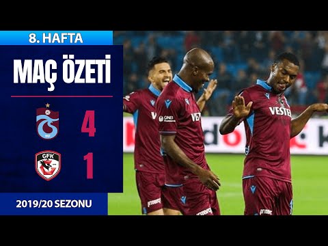 ÖZET: Trabzonspor 4-1 Gaziantep FK | 8. Hafta - 2019/20