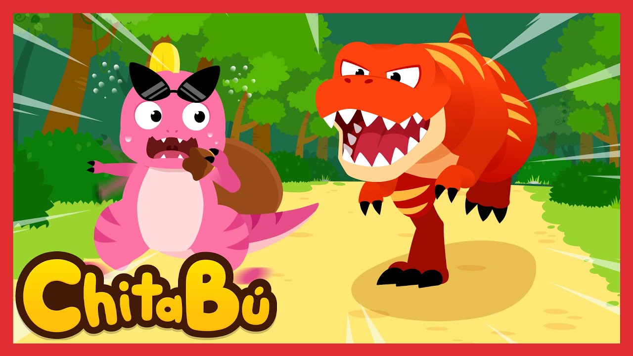 ¡Alto ahí! Fuerte Tiranosaurio tiene hambre | Canciones Infantiles | #ChitaBú