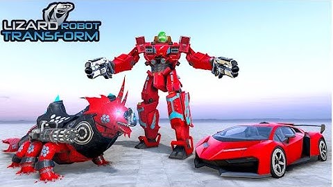 Amazing Lizard Robot Car Part-2 | Dragon Robot Transform Android GamePlay | By Game Crazy