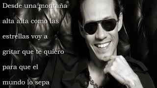 La India y Marc Anthony  Vivir Lo Nuestro letra