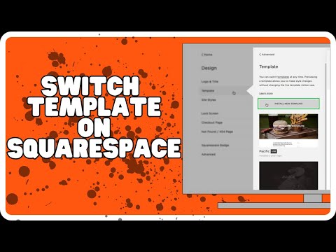 Squarespace Template Change