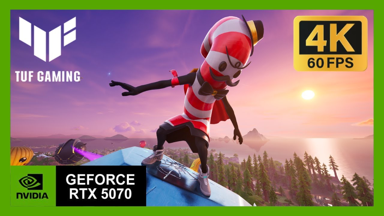 Fortnite Gameplay - Sr. Elegamenta - Battle Royale - NVIDIA RTX 5070 TUF GAMING 4K 60FPS