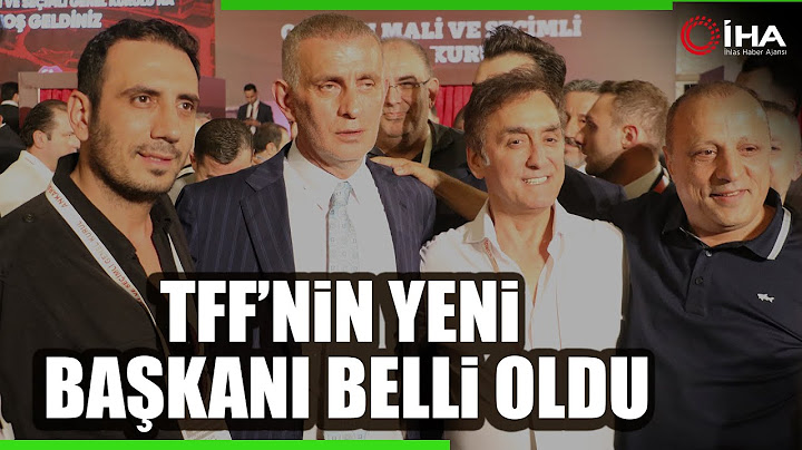 İbrahim Hacıosmanoğlu TFF’nin Yeni Başkanı Oldu