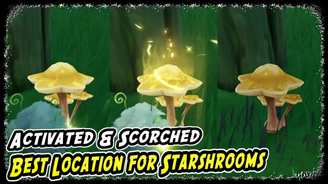 Genshin Impact Best Location For Starshrooms Activated Scorched Genshin Impact Best Location For Starshrooms Activated Scorched